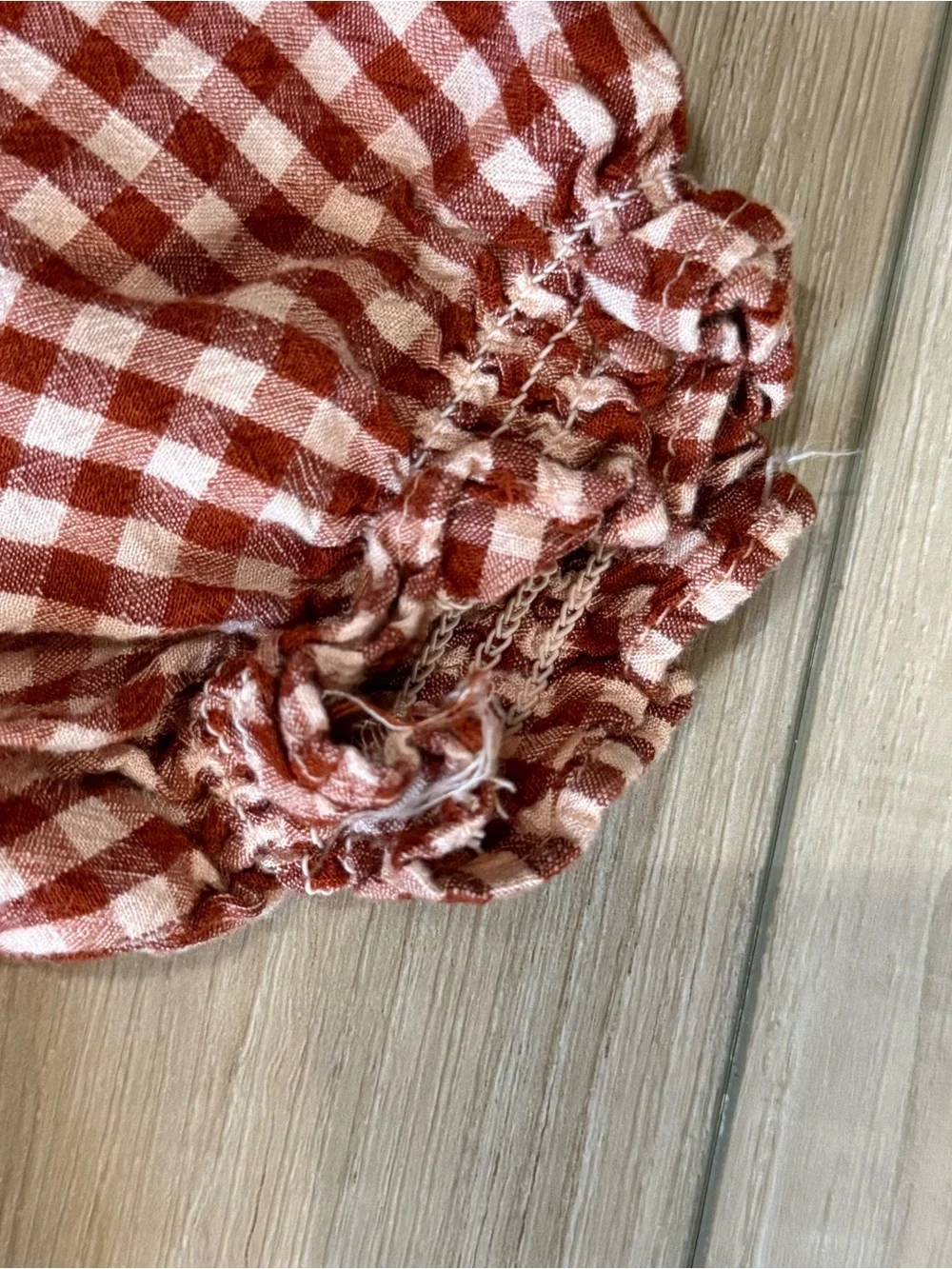 Cat & Jack • Gingham Short-Sleeve Top • 2T